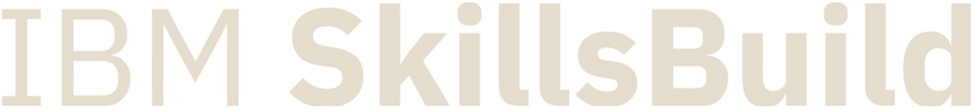 IBM SkillsBuild